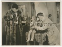 3p2004 IT'S A GIFT 8x10 key book still 1934 W.C. Fields in raccoon coat shocked by Baby LeRoy!