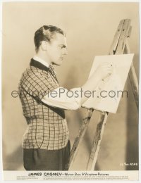 3p2008 JAMES CAGNEY 7.75x9.75 still 1939 c/u sketching, he was a painter before he took up acting!