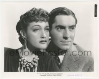 3p2028 JOHNNY APOLLO 8.25x10 still 1940 Tyrone Power & sexy Dorothy Lamour, Dance with the Devil