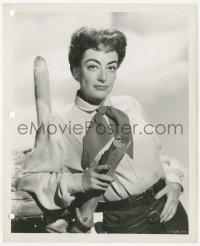 3p2031 JOHNNY GUITAR 8.25x10 still 1954 great c/u of Joan Crawford as former prostitute Vienna!