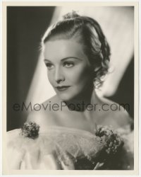 3p2044 MADELEINE CARROLL 8.25x10 still 1934 portrait by Otto Dyar from from The World Moves On!