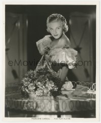 3p2045 MADELEINE CARROLL 8.25x10 still 1934 moody lighting by Otto Dyar from The World Moves On!