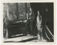 3p2054 MARK OF THE VAMPIRE 8x10 still 1935 Bela Lugosi, Carroll Borland & Bradbury, Tod Browning!