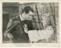 3p2085 ONLY ANGELS HAVE WINGS 8x10.25 still 1939 Jean Arthur rejects Cary Grant & pushes him away!