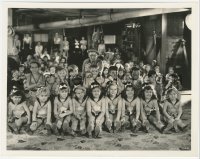 3p2087 OUR GANG FOLLIES OF 1936 candid 8x10 still 1936 director & more than 100 child actors, rare!