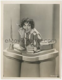 3p2094 PARAMOUNT ON PARADE 8x10 key book still 1930 portrait of Helen Kane with cigarette in holder!