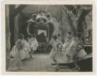 3p2102 PHANTOM OF THE OPERA 8x10 still 1925 dancers see Lon Chaney's shadow in dragon mouth doorway!