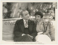 3p2103 PHANTOM PRESIDENT 8x10.25 still 1932 songwriter George M. Cohan & Claudette Colbert on couch!