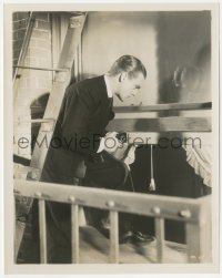 3p2104 PICTURE SNATCHER 8x10 still 1933 James Cagney holding camera & snooping around window!