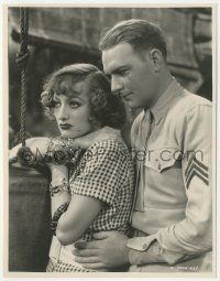 3p2113 RAIN 8x10 key book still 1932 c/u of Joan Crawford as prostitute Sadie Thompson & Gargan!