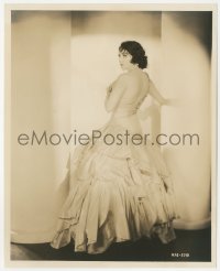 3p2121 RIO RITA 8x10 still 1929 full-length posed portrait of beautiful Bebe Daniels in cool dress!