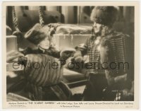 3p2136 SCARLET EMPRESS 8x10.25 still 1934 Marlene Dietrich & John Lodge wearing fur, von Sternberg