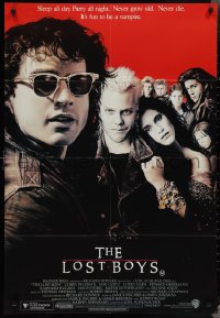 3p0462 LOST BOYS Aust 1sh 1987 teen vampire Kiefer Sutherland, directed by Joel Schumacher!