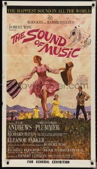 3p0620 SOUND OF MUSIC Aust special poster 1965 classic Terpning art of Andrews & cast, ultra rare!