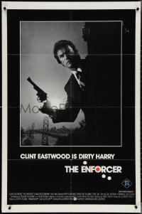 3p0712 ENFORCER int'l 1sh 1976 classic image of Clint Eastwood as Dirty Harry holding .44 magnum!