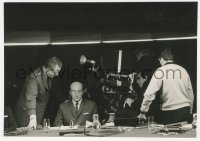 3p1940 DR. STRANGELOVE candid English 6.5x9.5 still 1964 Kubrick films Sellers & Hayden in war room!