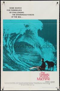 3p0723 FANTASTIC PLASTIC MACHINE 1sh 1969 surfing, challenge the mysterious forces of the sea!