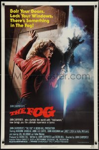 3p0731 FOG style B 1sh 1980 John Carpenter, what you can't see won't hurt you, it'll kill you!