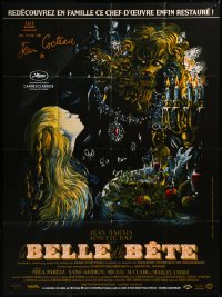 3p0114 LA BELLE ET LA BETE French 1p R2013 from Jean Cocteau's classic fairy tale, cool Malcles art!