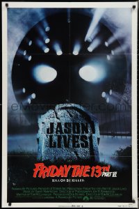 3p0738 FRIDAY THE 13th PART VI 1sh 1986 Thom Mathews, Jennifer Cooke, Graham as Jason!