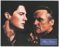 3p0312 BLUE VELVET German LC 1987 David Lynch, close-up of Kyle MacLachlan & Dennis Hopper!