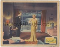 3p1161 DODSWORTH LC 1936 Ruth Chatterton acts like she is surprised by David Niven's advances!