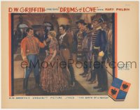 3p1163 DRUMS OF LOVE LC 1928 D.W. Griffith, Mary Philbin between Lionel Barrymore & Don Alvarado!