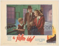 3p1171 FALLEN IDOL LC #3 1949 Ralph Richardson, Michele Morgan & Henrey, Carol Reed, Graham Greene!