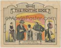 3p1173 FIGHTING EDGE LC 1926 Patsy Ruth Miller between Kenneth Harlan & David Kirby, ultra rare!