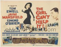 3p1031 GIRL CAN'T HELP IT TC 1956 sexy Jayne Mansfield, Tom Ewell, Edmond O'Brien, rock & roll!