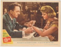 3p1207 HOODLUM SAINT LC #6 1946 William Powell gives bracelet to nightclub singer Angela Lansbury!