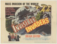 3p1044 INVISIBLE INVADERS TC 1959 an unearthly enemy defying modern science in a war to the death!