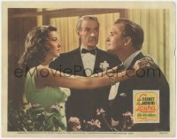 3p1235 LAURA LC 1944 Clifton Webb between sexy Gene Tierney & Vincent Price, Preminger classic!