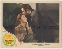 3p1244 MADAME CURIE LC 1943 Greer Garson & Walter Pidgeon in a midnight proposal & acceptance!