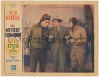 3p1261 MYSTERY SQUADRON chapter 1 LC 1933 Bob Steele & Big Boy Williams, The Black Ace, full-color!