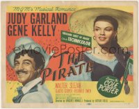 3p1068 PIRATE TC 1948 great image of pretty Judy Garland & Gene Kelly, MGM's musical romance!