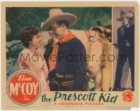 3p1275 PRESCOTT KID LC 1934 Tim McCoy is feared by cattle rustlers & tamed by Bromley's love!