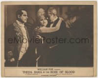 3p1296 ROSE OF BLOOD LC 1917 Theda Bara caught in Russian Revolution love triangle, ultra rare!