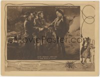 3p1297 ROUND-UP LC 1920 cowboy Fatty Arbuckle arrives in the nick of time & saves the day, rare!