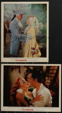 3p1583 SCARAMOUCHE 2 photolobbies 1952 Granger & Leigh, based on the novel by Rafael Sabatini!