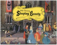 3p1082 SLEEPING BEAUTY TC 1959 unsniped card with full Technirama 70 & Stereophonic Sound credit!