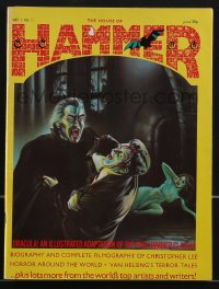 3p0412 HOUSE OF HAMMER vol 1 no 1 English magazine October 1976 illustrated adaptation of Dracula!