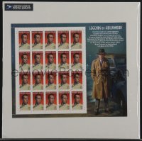 3p0200 HUMPHREY BOGART Legends of Hollywood stamp sheet 1997 contains 20 unused postage stamps!