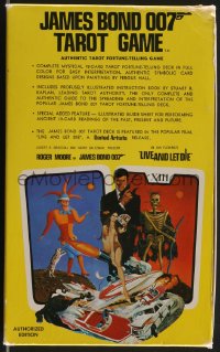 3p1685 LIVE & LET DIE tarot card game 1973 cool authentic James Bond fortune-telling game!