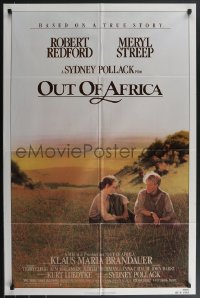 3p0840 OUT OF AFRICA 1sh 1985 Robert Redford & Meryl Streep, directed by Sydney Pollack!