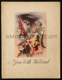 3p0264 GONE WITH THE WIND souvenir program book 1939 Selznick production of Margaret Mitchell story!