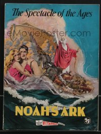 3p0268 NOAH'S ARK souvenir program book 1929 Michael Curtiz, flood that destroyed the world, rare!