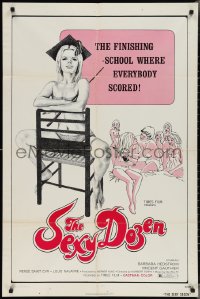 3p0902 SEXY DOZEN 1sh 1974 Barbara Hedstrom, Vincent Gauthier, Renee Saint Cyr!