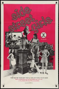 3p0913 SIDE STREET GIRLS 1sh 1971 they may be young but they'll take anything you've got!