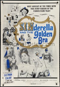 3p0917 SINDERELLA & THE GOLDEN BRA int'l 1sh 1964 a version for those who think young and naughty!